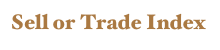 Sell or Trade Index